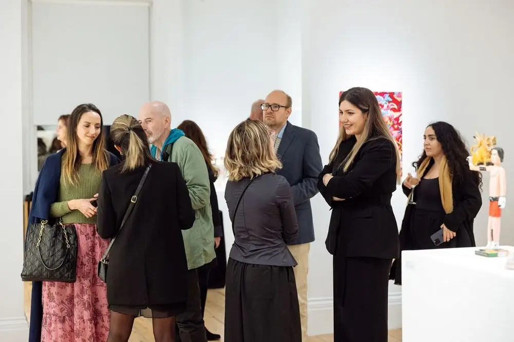 Bavan Gallery and Takin Aghdashlo with 13 iranian artist at Cromwell Place in London