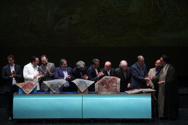 آیین نکوداشت به همراه رونمایی از آثار استاد محمود فرشچیان در تالار وحدت