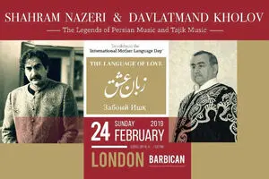 Shahram Nazeri, Davlatmand Kholov team up for London concert
