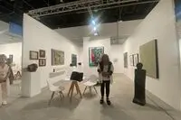 سلوا زیدان گالری Salwa Zeidan در آرت ابوظبی 2023 | عکس ها