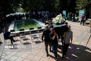 تشییع پیکر واحد خاکدان با حضور هنرمندان