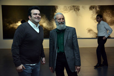 نمایشگاه نقاشی‌های آب‌مرکب پری‌یوش گنجی در گالری ایرانشهر