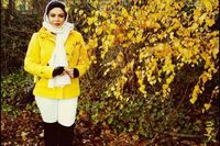 فلور نظری، پشت صحنه گسل و سریال عکس‌های اتاق گریم