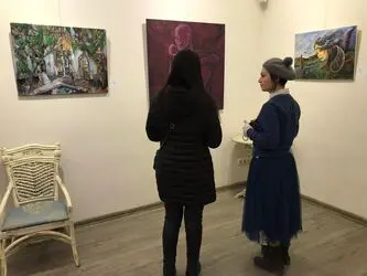 نمایشگاه نقاشی گروهی با نام"ACT" در گالری آی آرت تفلیس گرجستان