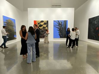 نمایشگاه نبیل نحاس در لاوری شبیبی / Nabil Nahas at Lawrie Shabibi