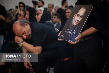 تشییع پیکر رضا داوودنژاد