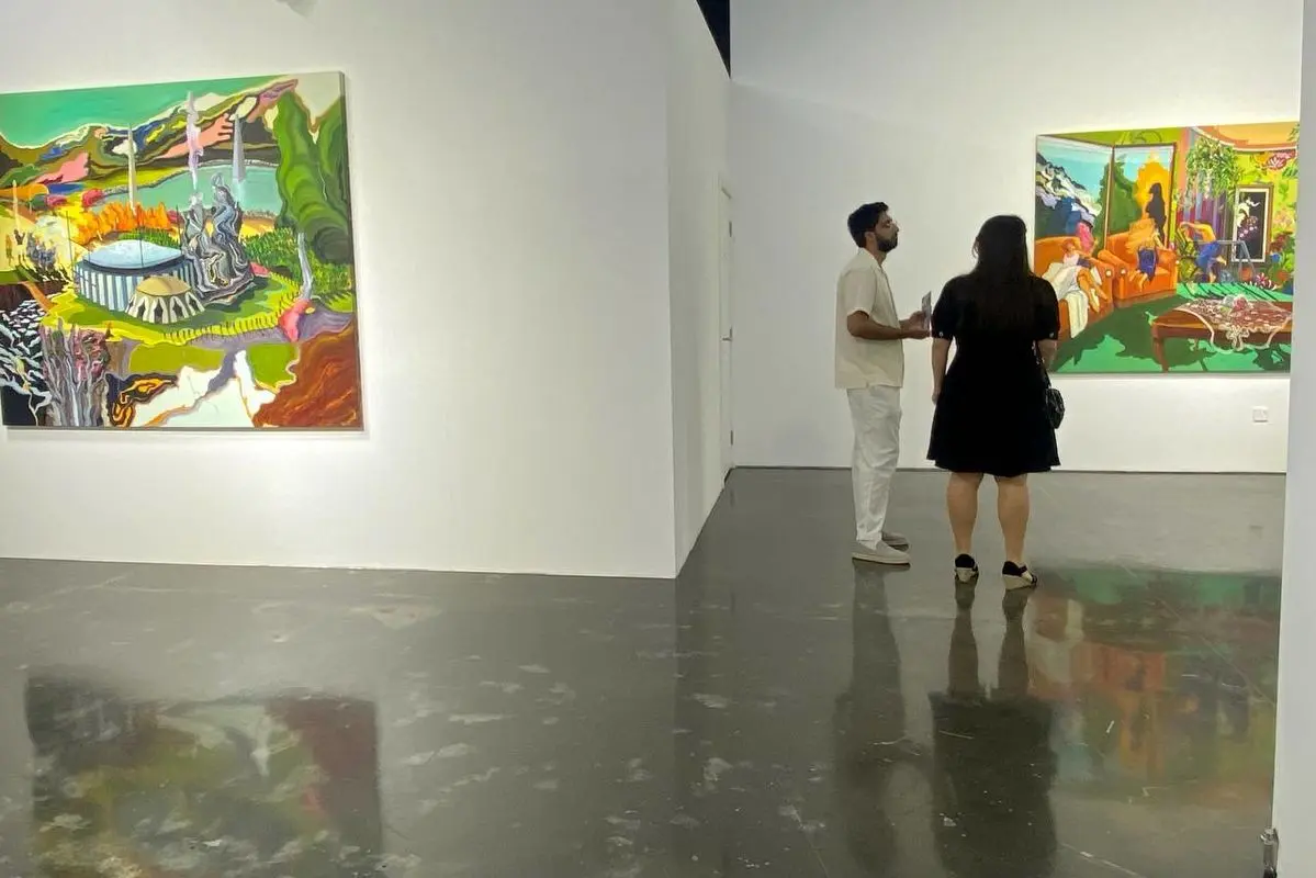 نمایشگاه لیلا اسکندری در گالری زاویه دبی | Leila Eskandari's exhibition at Zawyeh Gallery