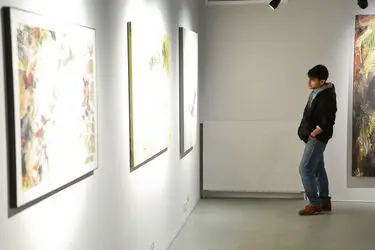 نمایشگاه گروهی در گالری آ‎