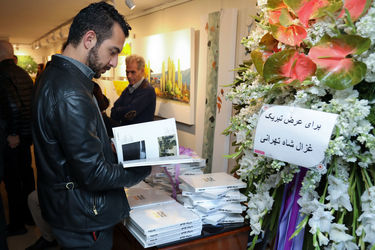 رونمایی از سومین کتاب سال پیش نگاه در گالری گلستان