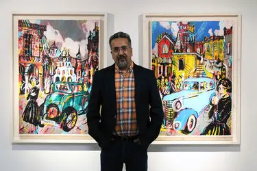 کامبیز خدابنده در گالری مژده