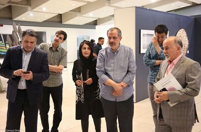 دیدار احمد مسجدجامعی از نمایشگاه