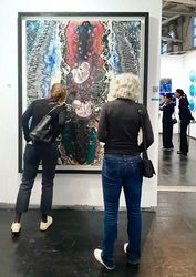 Bita Vakili's works were exhibited in Moscow and Frankfurt