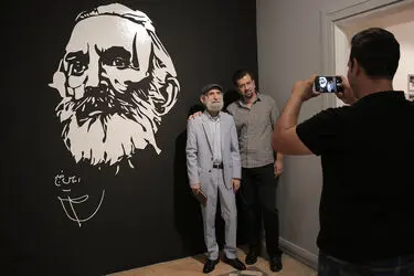 نمایشگاه نقاشی‌ اسماعیل خلج در خانه هنرمندان