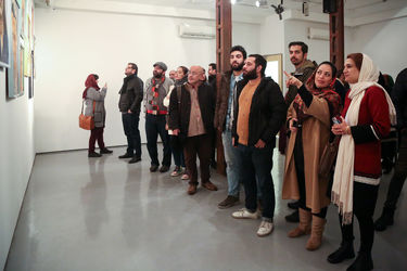 نمایشگاه آثار احمد مرشدلو در گالری طراحان آزاد