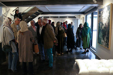 افتتاحیه‌ی نمایشگاه گروهی با عنوان "سیاه و سفید" در گالری ایوان