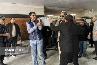 مراسم تشییع پیکر همایون ارشادی