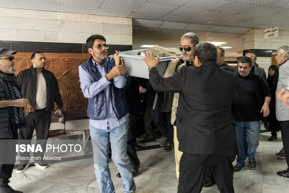 مراسم تشییع پیکر همایون ارشادی