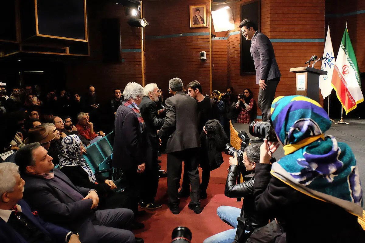 مراسم نکوداشت جمشید مشایخی در خانه هنرمندان ایران