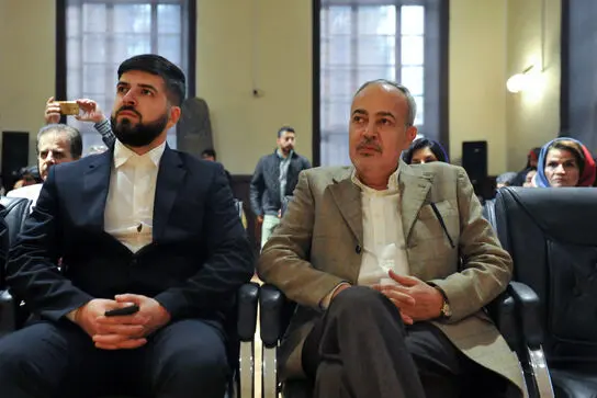 افتتاحیه نمایشگاه "قلمی چند از گنجینه ملک مدنی"
