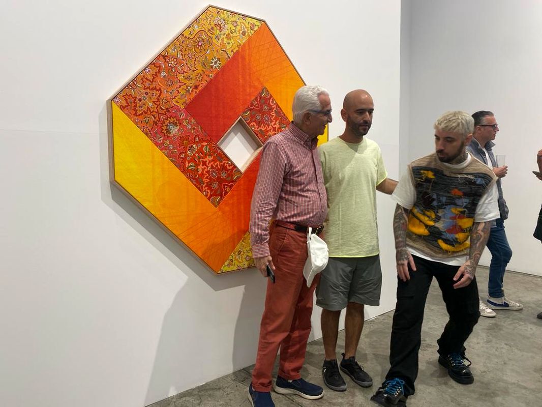 نیما نبوی و جیسون سیف در The Third Line Gallery دبی | Nima  Nabavi and Jason Seife at The Third Line Gallery