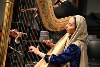 Young Harpists Join Tehran Symphony Orchestra in Recent concerts