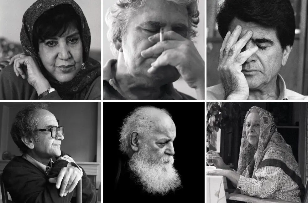 پرتره زیبای شجریان، شاملو، ابتهاج، سیمین رایگان شد/ هدیه مهرداد اسکویی