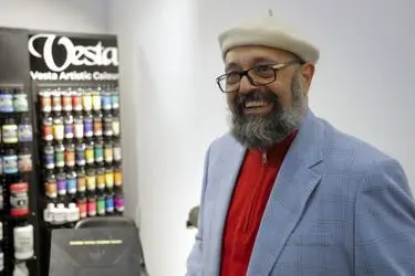 Vesta Color at the first Tehran Art Fair