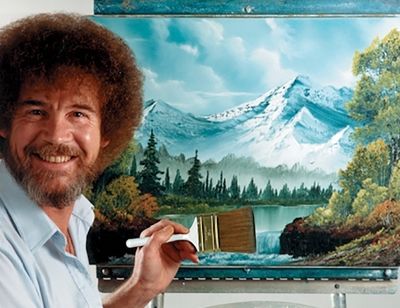 جهش قیمت آثار باب راس/ نقاش محبوب تلویزیون رکورد زد