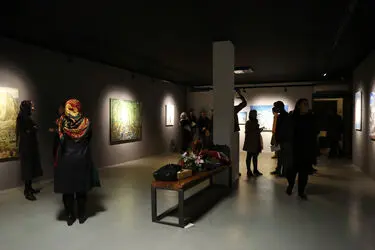 نمایشگاه نقاشی مژده توحیدی در گالری آ