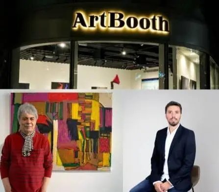 اسعد عربی در گالری آرت بوث Artbooth در مرکز کپیتال سنترو Centro Capital Centre