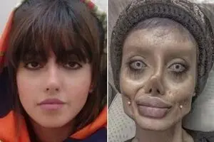 فیلم دستگیری دختر شاخ اینستاگرام ایران