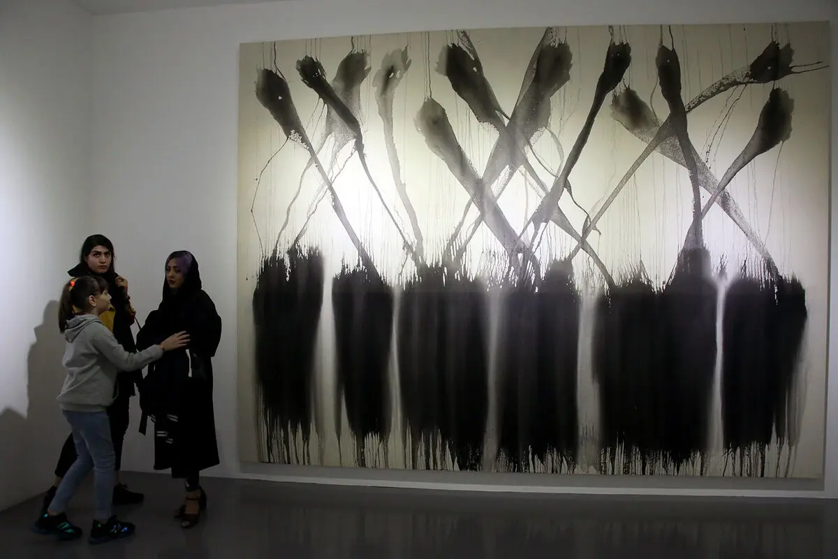 نمایشگاه نقاشی محسن حیدری در گالری اعتماد نگارستان