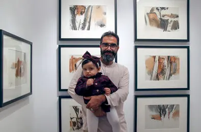 Saied Skandari Drawings at Vista Plus Gallery