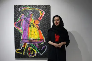 نمایشگاه نقاشی‌های نیلوفر جمشیدپور در گالری ثالث