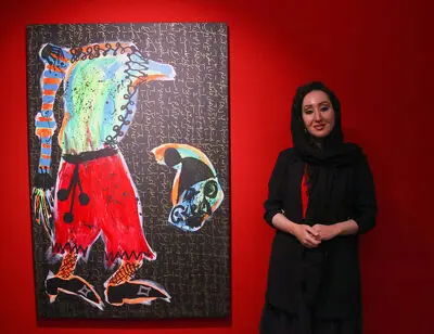ببینید: نقاشی‌هایی رنگین از غزلیات شمس
