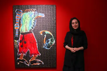 نمایشگاه نقاشی‌های نیلوفر جمشیدپور در گالری ثالث