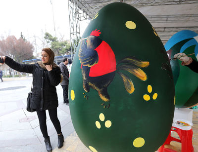 اسقبال از بهار با تخم‌مرغ‌های نوروزی نارمک