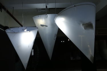 آثار چیدمان دهمین جشنواره تجسمی فجر در موسسه فرهنگی هنری صبا