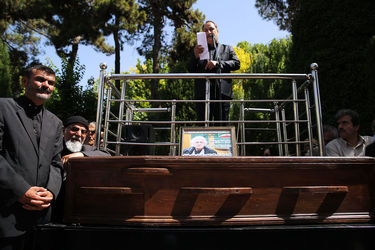 مراسم تشییع پیکر زنده یاد پرویز بهرام