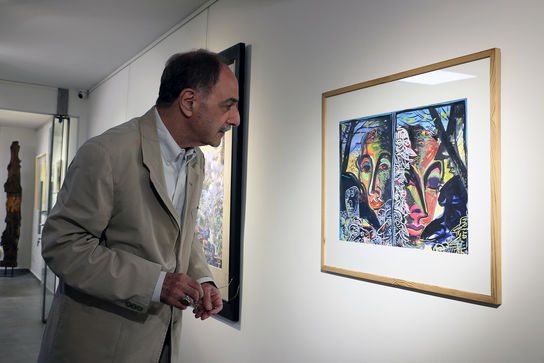 نمایشگاه مهدی سحابی و منوچهر صفرزاده در گالری مژده