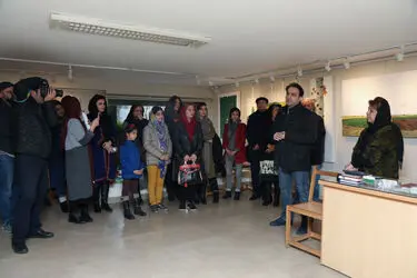 رونمایی از سومین کتاب سال پیش نگاه در گالری گلستان