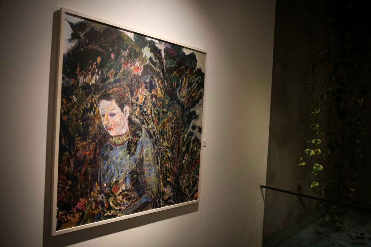 Saye Gallery Opens Saeideh Saeidi Painting Exhibit
