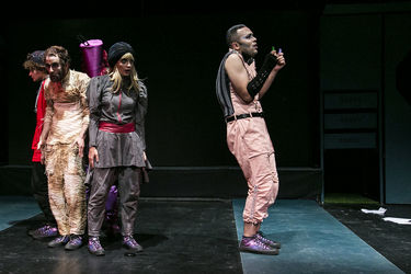 نمایش "ماجرای عجیب سگی در شب" در عمارت نوفل‌لوشاتو