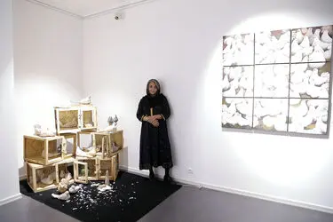 نمایشگاه نقاشی مریم آقایی در گالری فرمانفرما