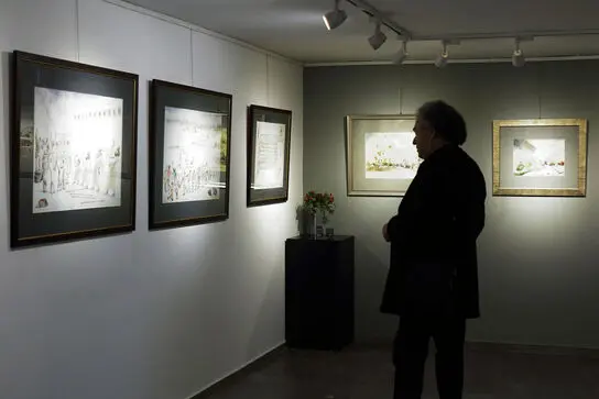  نمایشگاه مروری بر آثار بهمن رضایی در گالری مژده