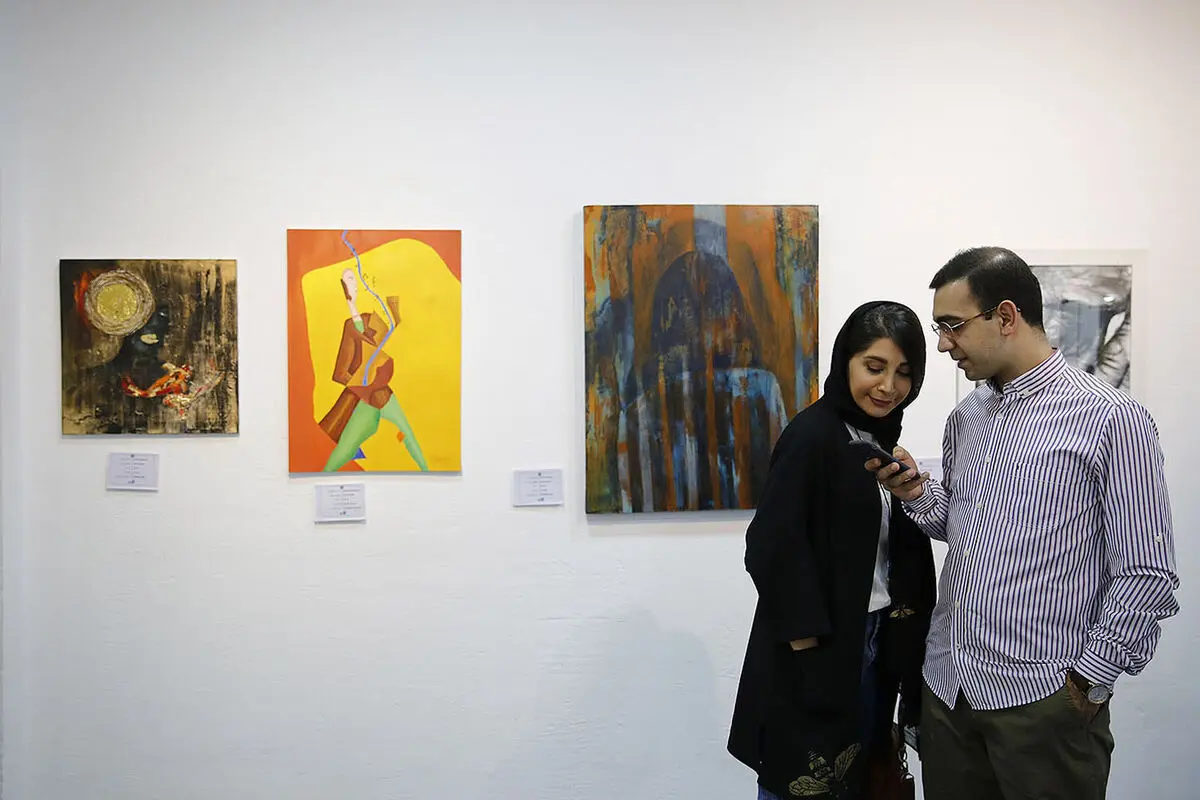 نمایشگاه گروهی نقاشی در گالری فردا