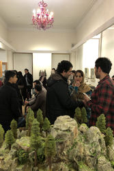 نمایشگاه آثار مسلم علم‌زاده و حسن روح‌الامین در باغ موزه هنر ایرانی