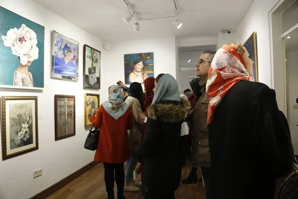 نمایشگاه گروهی شاگردان استاد ایرج شافعی در گالری زمان هنر