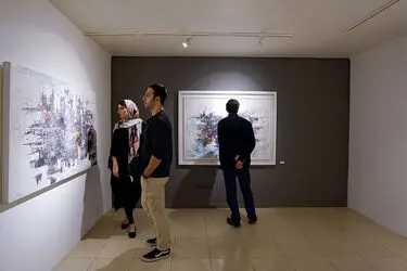 نمایشگاه نقاشی امیرحسین امیرجلالی در گالری ژاله