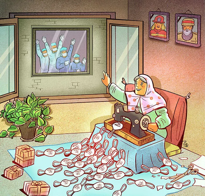 Cartoons can help convey tips for dealing with coronavirus: artist 